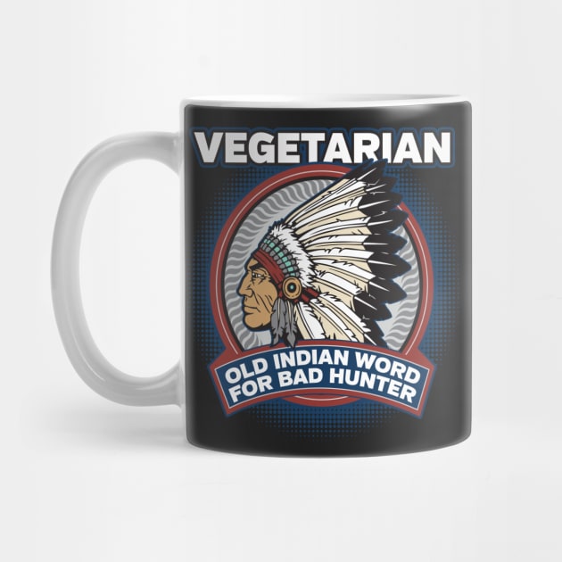 Vegetarian Old Indian Word for Bad Hunter by RadStar